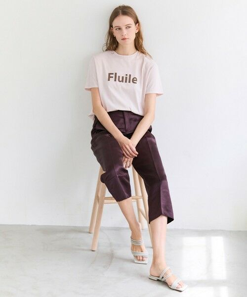 BEIGE, / ベイジ, カットソー | STELLERITE / コットンロゴTシャツ | 詳細19