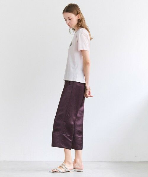 BEIGE, / ベイジ, カットソー | STELLERITE / コットンロゴTシャツ | 詳細20