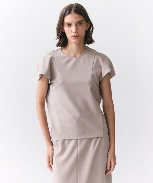 BEIGE, / ベイジ, カットソー | ALTHEA / ジャージーストレッチ トップス（Taupe）