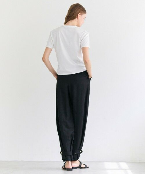 BEIGE, / ベイジ, カットソー | CERUSSITE / フォルムタック ドレープTシャツ | 詳細2