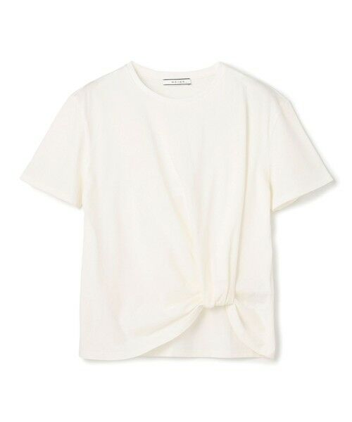 BEIGE, / ベイジ, カットソー | CERUSSITE / フォルムタック ドレープTシャツ | 詳細3