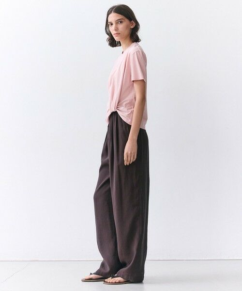 BEIGE, / ベイジ, カットソー | CERUSSITE / フォルムタック ドレープTシャツ | 詳細5