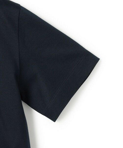 BEIGE, / ベイジ, カットソー | TORENIA / レザーポケットコットンクルーネックTシャツ | 詳細8