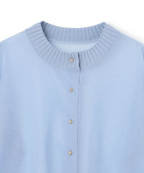 BEIGE, / ベイジ, ニット・セーター | PYRRHOT / シアーコンビ リブカーディガン | 詳細8