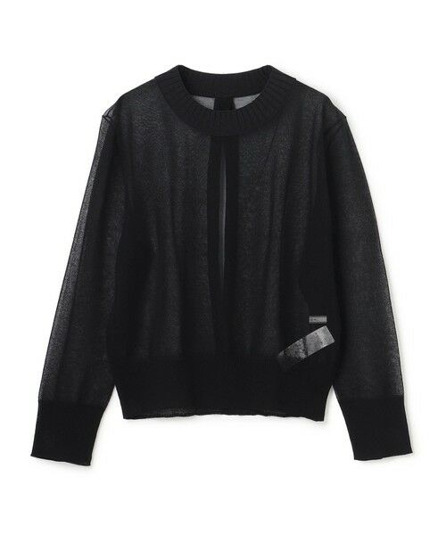 BEIGE, / ベイジ, ニット・セーター | PYRRHOT / シアーコンビ バックスリットプルオーバー | 詳細14