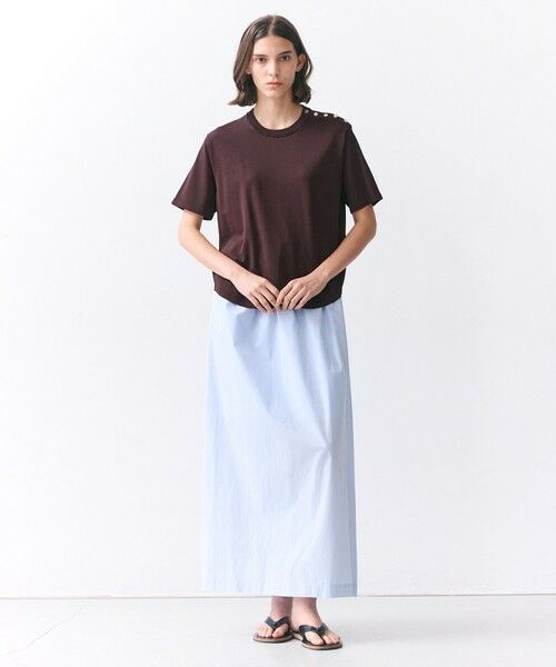 BEIGE, / ベイジ, ニット・セーター | NADIA / ストレッチ メタルボタンニット | 詳細15