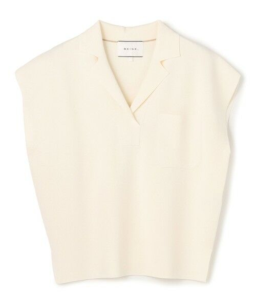 BEIGE, / ベイジ, ニット・セーター | NADIA / ストレッチ スキッパーニット | 詳細3