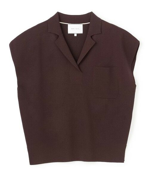 BEIGE, / ベイジ, ニット・セーター | NADIA / ストレッチ スキッパーニット | 詳細15