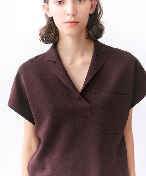 BEIGE, / ベイジ, ニット・セーター | NADIA / ストレッチ スキッパーニット | 詳細14