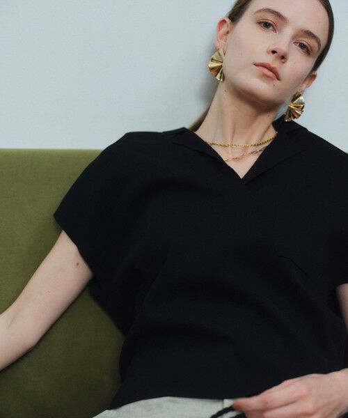 BEIGE, / ベイジ, ニット・セーター | NADIA / ストレッチ スキッパーニット | 詳細16