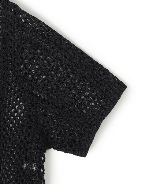 BEIGE, / ベイジ, ニット・セーター | ATACAM / パターンメッシュ ハーフニット | 詳細13