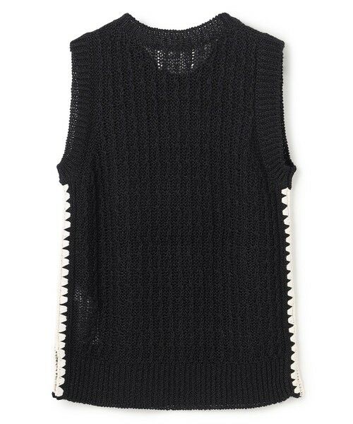 BEIGE, / ベイジ, ニット・セーター | ATACAM / テープヤーン ノースリーブニット | 詳細10