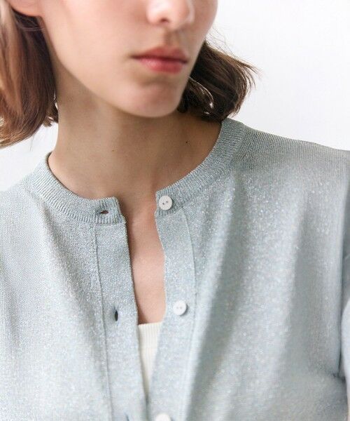 BEIGE, / ベイジ, ニット・セーター | SMITHONITE / リュクスグリッター ドルマンカーディガン | 詳細6