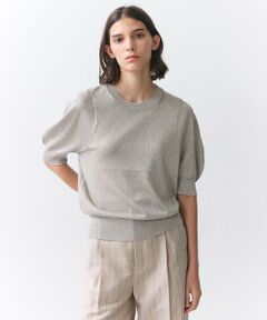 BEIGE, / ベイジ, ニット・セーター | SMITHONITE / リュクスグリッター コクーンプルオーバー