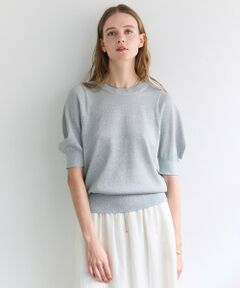 BEIGE, / ベイジ, ニット・セーター | SMITHONITE / リュクスグリッター コクーンプルオーバー