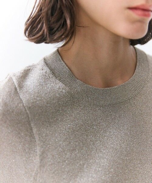 BEIGE, / ベイジ, ニット・セーター | SMITHONITE / リュクスグリッター コクーンプルオーバー | 詳細1