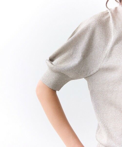 BEIGE, / ベイジ, ニット・セーター | SMITHONITE / リュクスグリッター コクーンプルオーバー | 詳細2