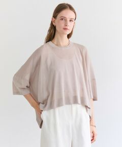 BEIGE, / ベイジ, ニット・セーター | YOOPER / ドライタッチ シアーニット