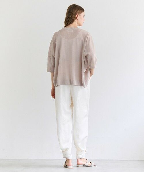 BEIGE, / ベイジ, ニット・セーター | YOOPER / ドライタッチ シアーニット | 詳細2