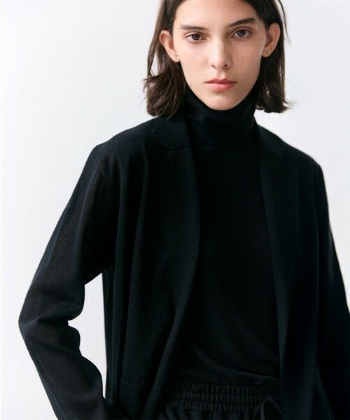 BEIGE, / ベイジ, ニット・セーター | PYRRHOT / シアーコンビ ニットジャケット | 詳細4