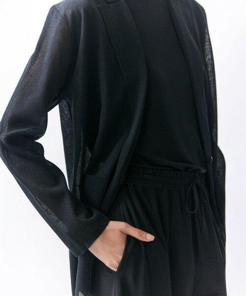 BEIGE, / ベイジ, ニット・セーター | PYRRHOT / シアーコンビ ニットジャケット | 詳細5