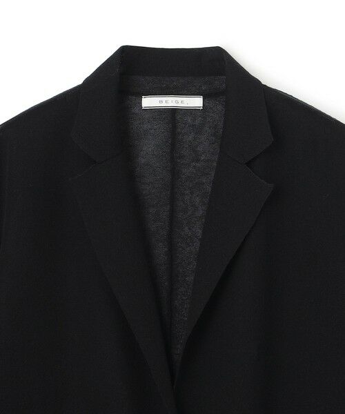 BEIGE, / ベイジ, ニット・セーター | PYRRHOT / シアーコンビ ニットジャケット | 詳細9