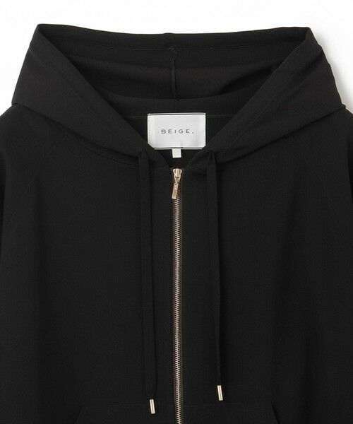 BEIGE, / ベイジ, ニット・セーター | MONSTERA / ストレッチ フーデットニット | 詳細11