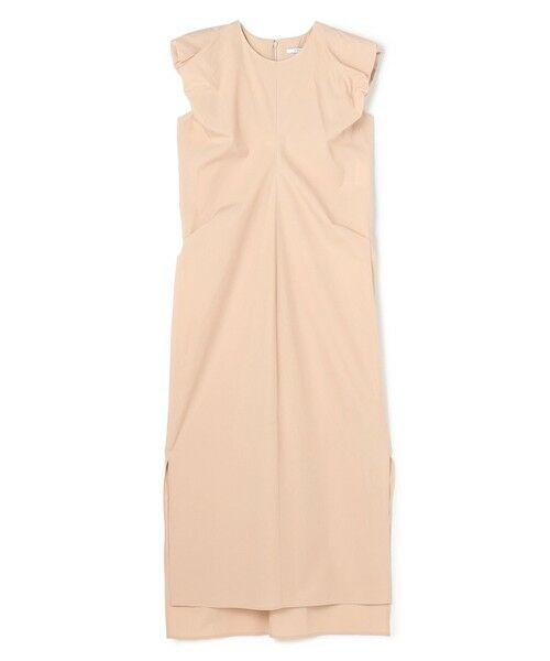 BEIGE, / ベイジ, ロング・マキシ丈ワンピース | MALLOW / コットンタック バルーンスリーブドレス | 詳細4