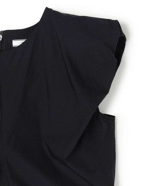 BEIGE, / ベイジ, ロング・マキシ丈ワンピース | MALLOW / コットンタック バルーンスリーブドレス | 詳細10