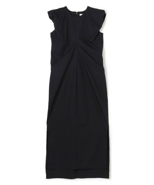 BEIGE, / ベイジ, ロング・マキシ丈ワンピース | MALLOW / コットンタック バルーンスリーブドレス | 詳細7