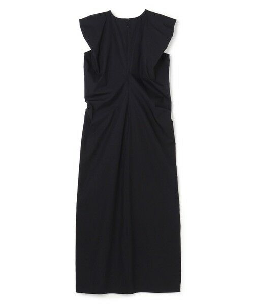 BEIGE, / ベイジ, ロング・マキシ丈ワンピース | MALLOW / コットンタック バルーンスリーブドレス | 詳細8