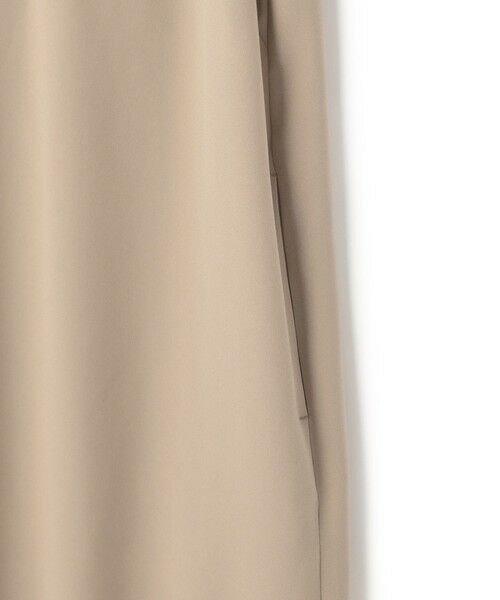 BEIGE, / ベイジ, ロング・マキシ丈ワンピース | FLEUR / 異素材ネック ロングワンピース | 詳細8