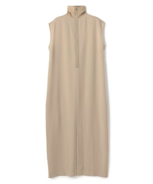 BEIGE, / ベイジ, ロング・マキシ丈ワンピース | FLEUR / 異素材ネック ロングワンピース | 詳細11