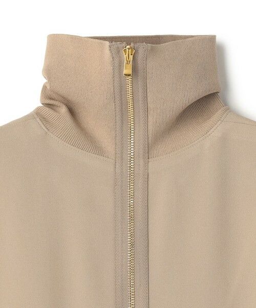 BEIGE, / ベイジ, ロング・マキシ丈ワンピース | FLEUR / 異素材ネック ロングワンピース | 詳細12