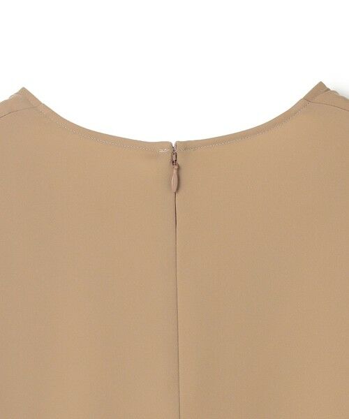 BEIGE, / ベイジ, ロング・マキシ丈ワンピース | VIRGILE / Vネックリラックスワンピース | 詳細10