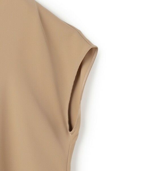 BEIGE, / ベイジ, ロング・マキシ丈ワンピース | VIRGILE / Vネックリラックスワンピース | 詳細7