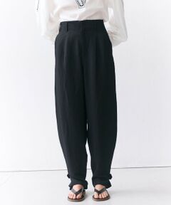 BEIGE, / ベイジ, その他パンツ | BERNARD / リネン混 ヘムタグ 2WAYパンツ