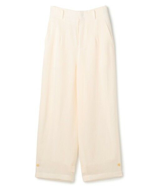 BEIGE, / ベイジ, その他パンツ | BERNARD / リネン混 ヘムタグ 2WAYパンツ | 詳細7