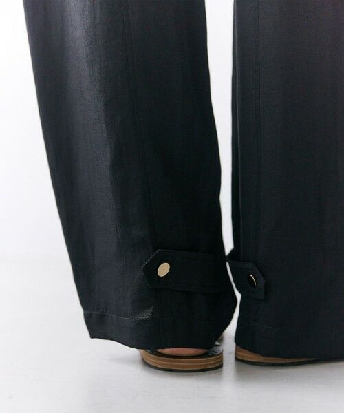 BEIGE, / ベイジ, その他パンツ | BERNARD / リネン混 ヘムタグ 2WAYパンツ | 詳細9