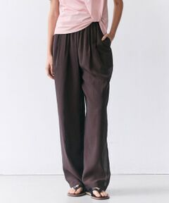 BEIGE, / ベイジ, その他パンツ | SERAPHIN / ライトシアー イージーワイドパンツ