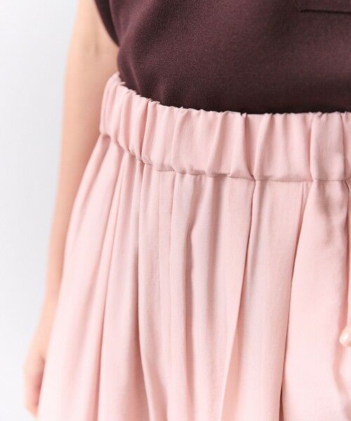 BEIGE, / ベイジ, その他パンツ | SERAPHIN / ライトシアー イージーワイドパンツ | 詳細6