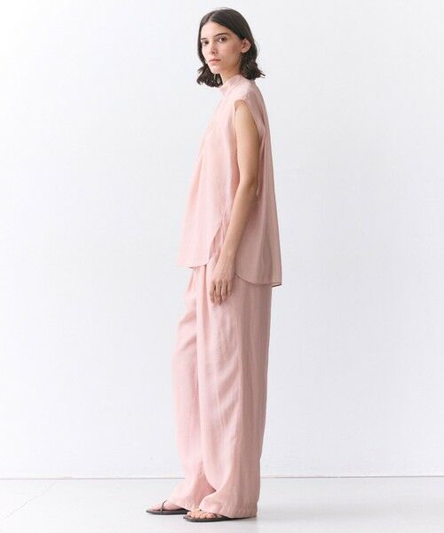 BEIGE, / ベイジ, その他パンツ | SERAPHIN / ライトシアー イージーワイドパンツ | 詳細8