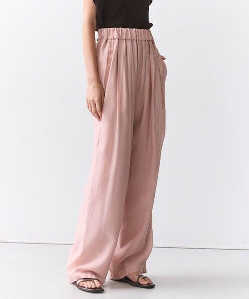 BEIGE, / ベイジ, その他パンツ | SERAPHIN / ライトシアー イージーワイドパンツ（Nude）