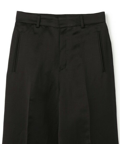 BEIGE, / ベイジ, その他パンツ | CASSITER / リネンブレンド サテンクロップドパンツ | 詳細10