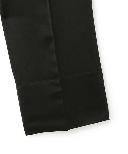 BEIGE, / ベイジ, その他パンツ | CASSITER / リネンブレンド サテンクロップドパンツ | 詳細13