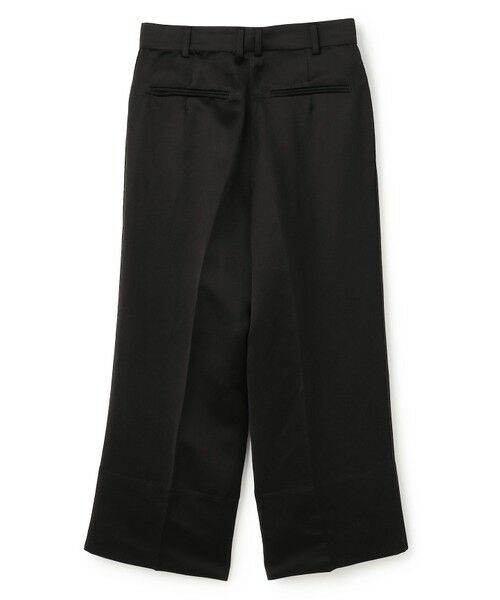 BEIGE, / ベイジ, その他パンツ | CASSITER / リネンブレンド サテンクロップドパンツ | 詳細9