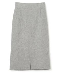 BEIGE, / ベイジ, ミニ・ひざ丈スカート | CHAMPIONNET  / ウールメルトン  Iラインスカート