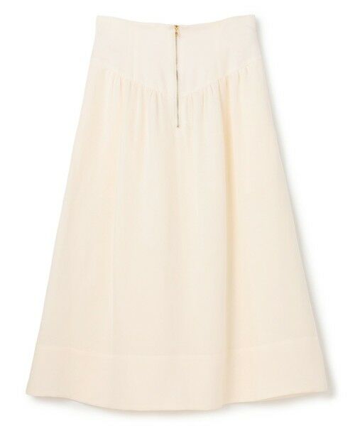 BEIGE, / ベイジ, ミニ・ひざ丈スカート | BERNARD / リネン混 ゴールドジップ ハイウエススカート | 詳細5