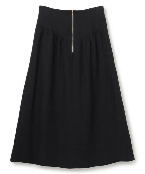 BEIGE, / ベイジ, ミニ・ひざ丈スカート | BERNARD / リネン混 ゴールドジップ ハイウエススカート | 詳細9