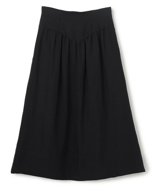 BEIGE, / ベイジ, ミニ・ひざ丈スカート | BERNARD / リネン混 ゴールドジップ ハイウエススカート | 詳細10